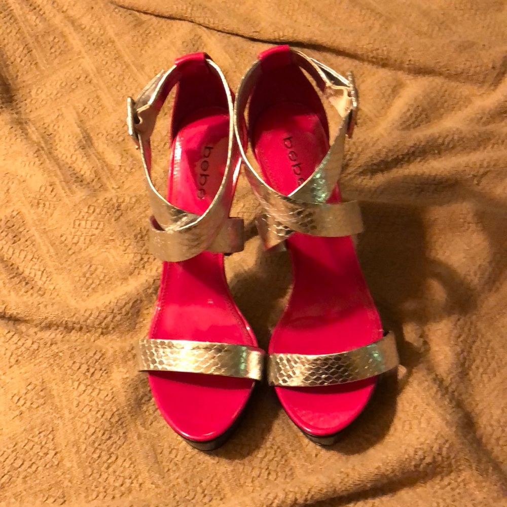 Bebe platform sandals